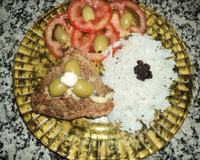 Frango de forno à milanesa