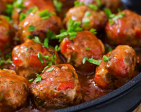 Ao invés de pães, coloque isso nas suas almôndegas, é assim que eu as faço agora