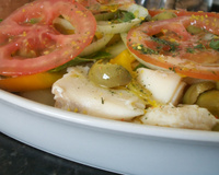 Bacalhau em camadas