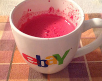 Suco de maçã com beterraba