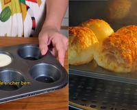 Esse pão de queijo de liquidificador é tão fácil e delicioso que você vai querer fazer todo dia