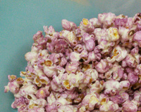 Pipoca doce colorida