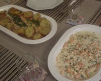 Filé de pescada ao forno