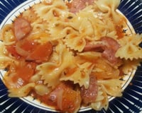 Macarrão de calabresa