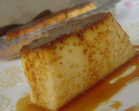 Pudim de leite condensado com coco ralado