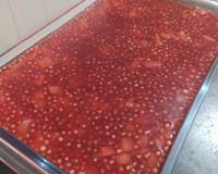 Sagu com vinho e abacaxi