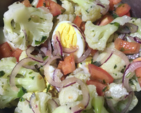 Salada de couve-flor