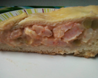 Torta de camarão Emeliza