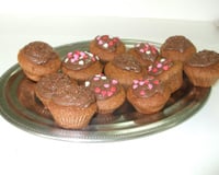 Cupcake de chocolate