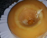 Pudim de claras com leite condensado