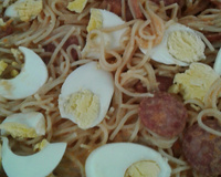 Penne ao molho de calabresa