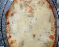 Macarrão ninho ao forno