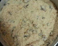Farofa de bacon e calabresa