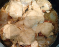 Coxinha da asa ao molho cremoso