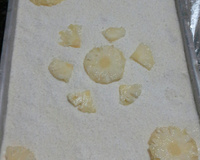 Bolo gelado de abacaxi