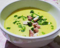 Caldo de mandioquinha