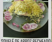 Souflé de arroz recheado do Lúcio Cezar