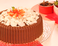 Bombom gigante de morango 