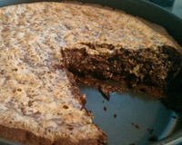 Bolo chocolate-chips