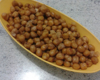 Aperitivo de grão de bico