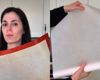 Barbara, especialista em meio ambiente: "Nem pense em usar papel manteiga, é melhor optar por essas folhas fáceis de limpar”