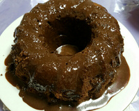 Cobertura de chocolate crocante para bolo