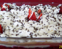 Bombom de morango no pirex