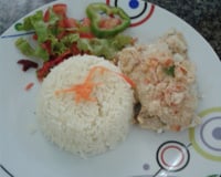 Filé de linguado ao forno