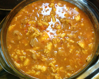 Frango assado com leite de coco