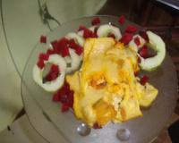 Empadão de arroz e merluza