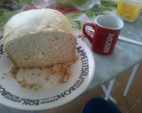 Pão doce feito na máquina de pão