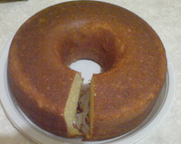 Bolo de queijo e creme de leite