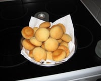 Pão de queijo com farinha de milho