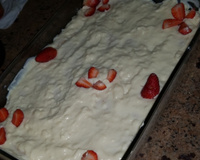 Pavê de morango fácil