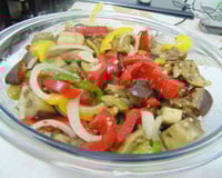 Salada de berinjelas ao forno