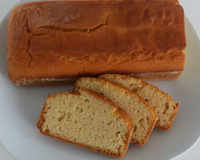 Pão sem glúten com farinha de arroz