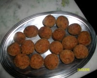 Croquete de carne moída