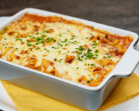 Perfeito para o almoço de domingo: receita de macarrão gratinado para uma refeição prática e saborosa