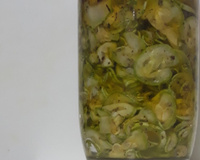 Antepasto de abobrinha italiana