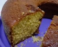 Bolo pão de ló simples