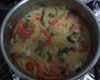 Moqueca de peixe e camarão