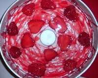 Pudim de Sorvete de Morango da Néia