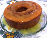 Calda para bolo de laranja