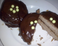 Alfajor de doce-de-leite à Laura