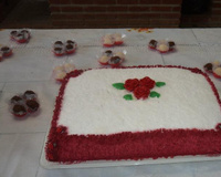 Bolo pão-de-ló com chantilly