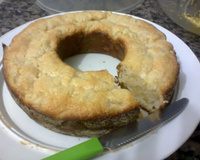 Bolo de maçã com iogurte