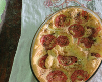 Frigideira de carne de siri com camarão fresco