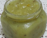 Geléia de abacaxi com pimenta