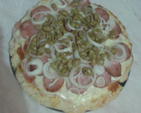 Pizza caseira com fermento químico