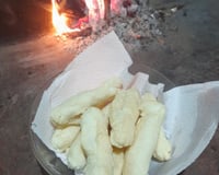 Biscoito de polvilho doce frito 